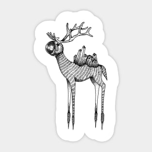 Astro Deer Sticker